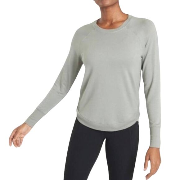 ATHLETA | Sage "Mindset" Long Sleeve Crewneck Sweatshirt | Top - Picture 1 of 9